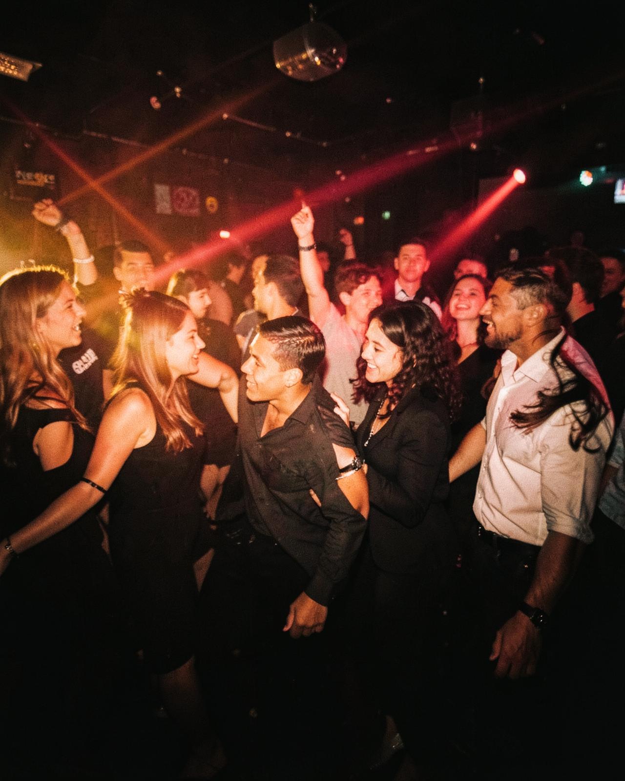 Dancing at Club Pave