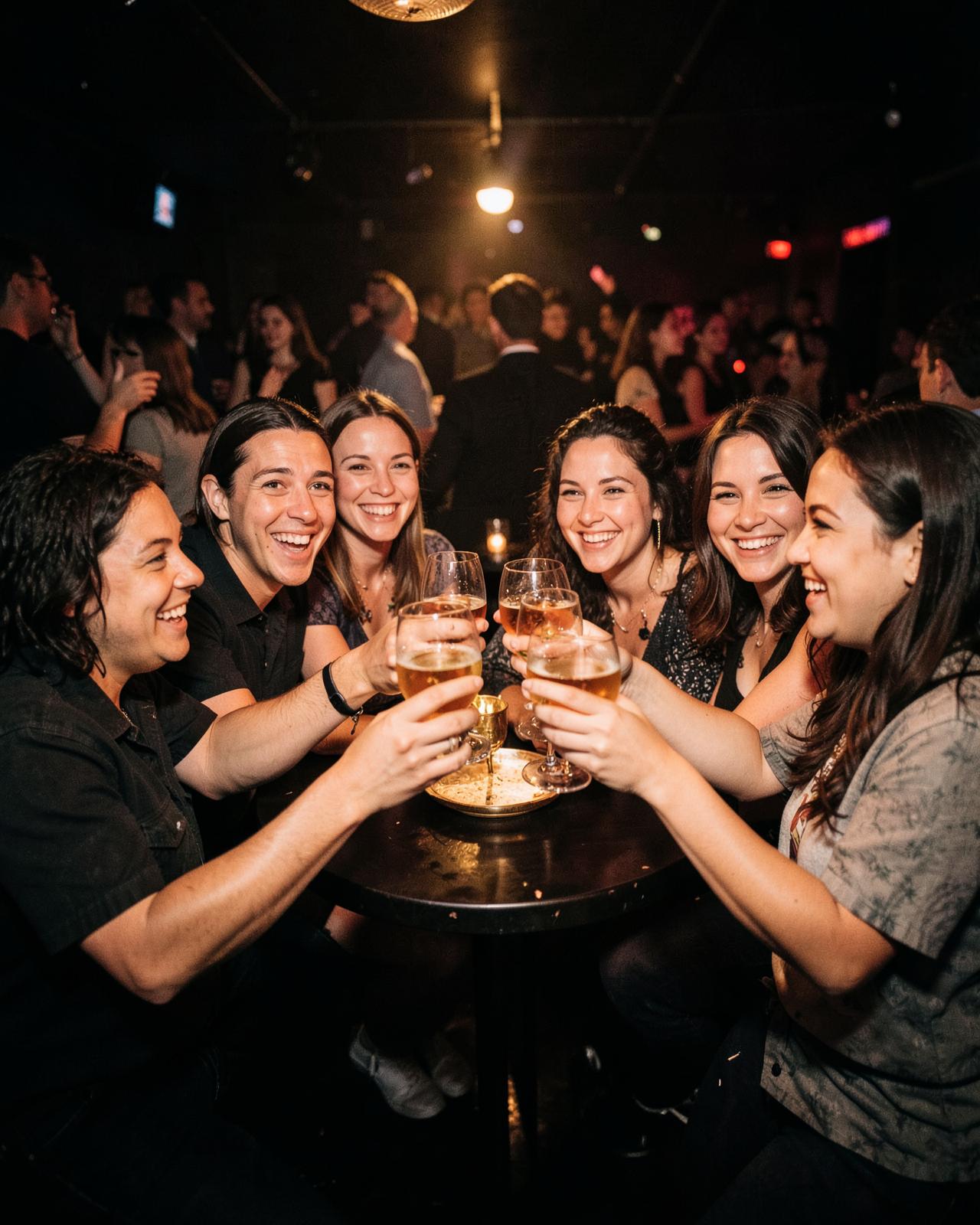 Groups at Club Pave